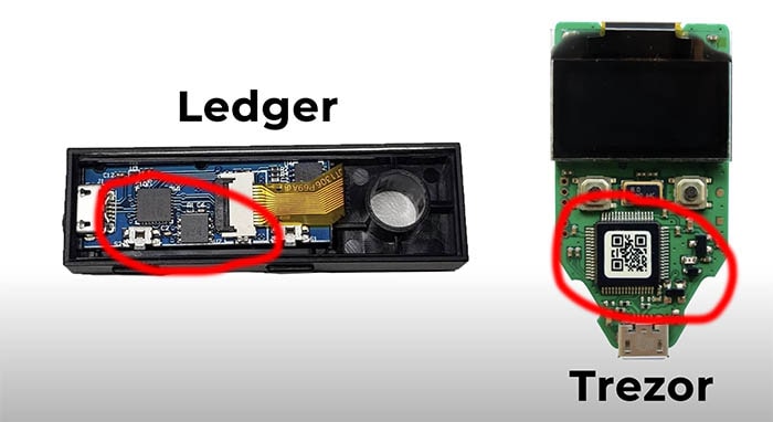 Сравнения Trezor One и Ledger Nano S